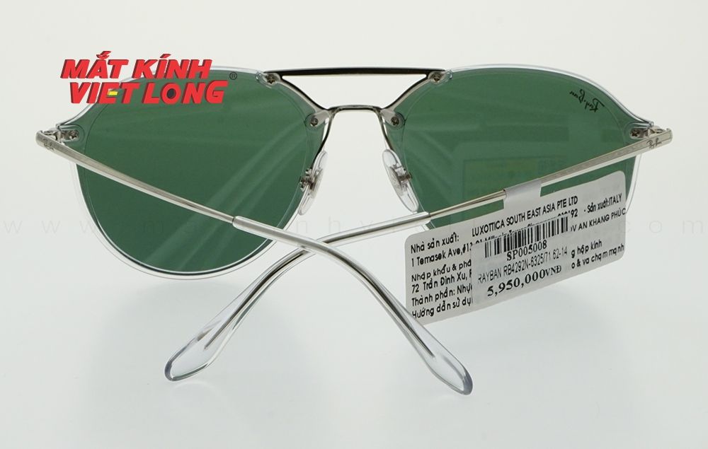  KÍNH MÁT RAYBAN RB4292N-6325/71 62-14 