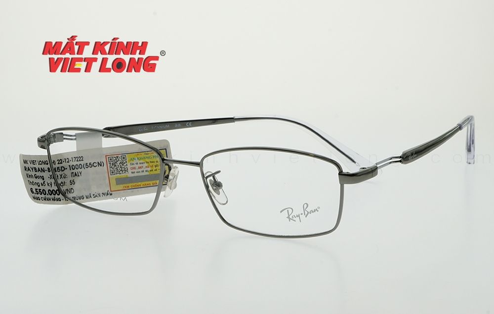  GỌNG KÍNH RAYBAN RB8745D-1000 55-17 