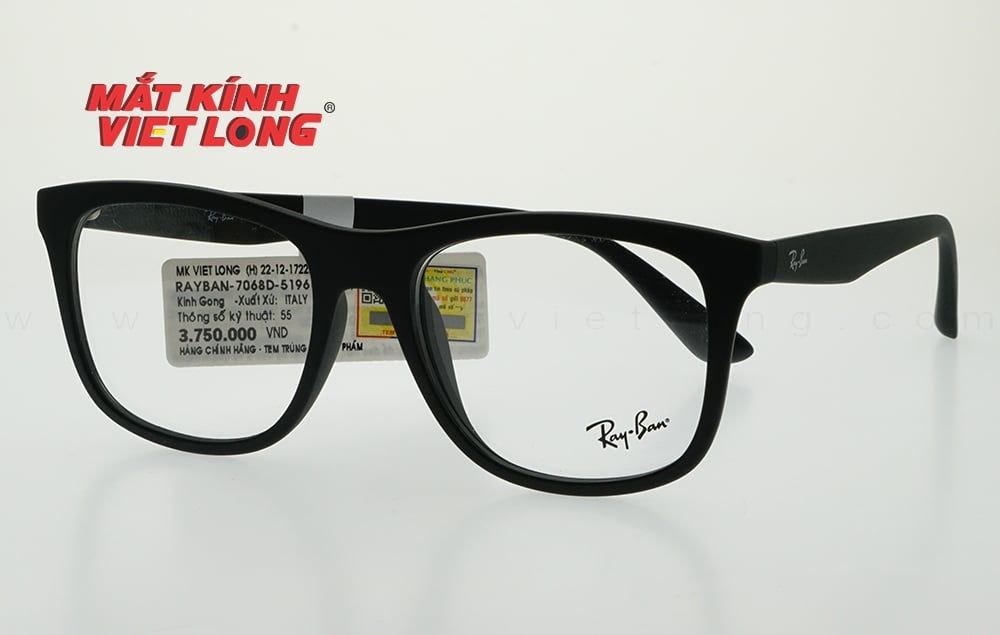  GỌNG KÍNH RAYBAN RB7068D-5196 55-18 