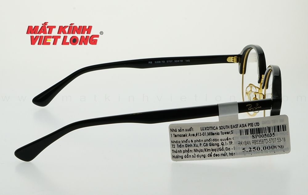  GỌNG KÍNH RAYBAN RB5358TD-5707 53-18 