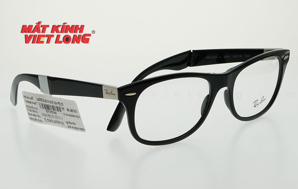  GỌNG KÍNH RAYBAN RB4223V-2000 55-18 