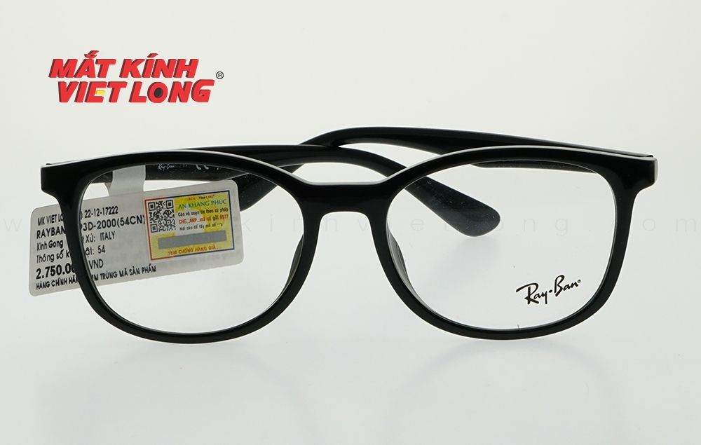  GỌNG KÍNH RAYBAN RB7093D-2000 54-18 