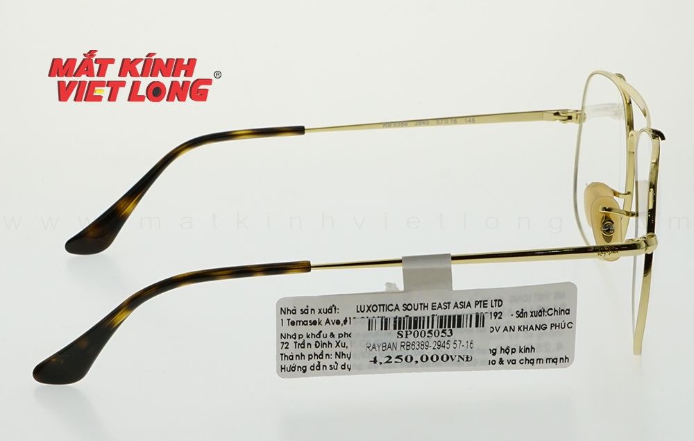  GỌNG KÍNH RAYBAN RB6389-2945 57-16 