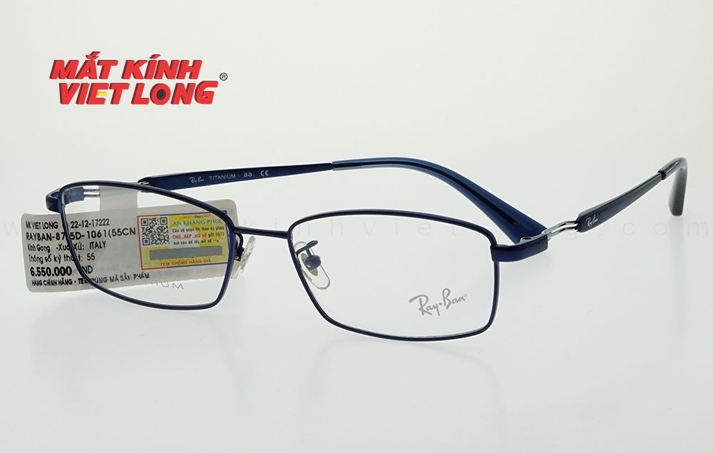  GỌNG KÍNH RAYBAN RB8745D-1061 55-17 