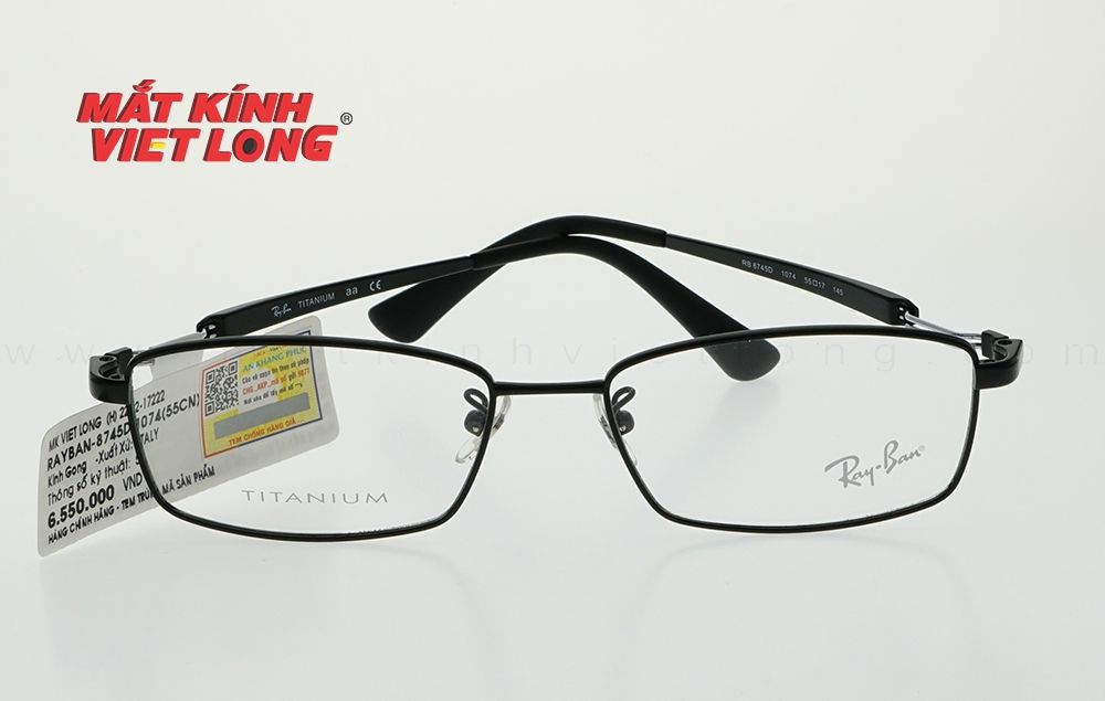  GỌNG KÍNH RAYBAN RB8745D-1074 55-17 