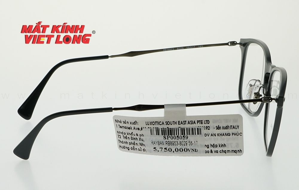  GỌNG KÍNH RAYBAN RB8953-8029 56-17 