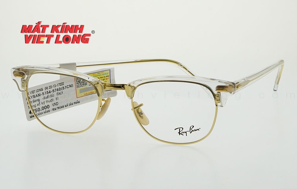  GỌNG KÍNH RAYBAN RB5154-5762 51-21 