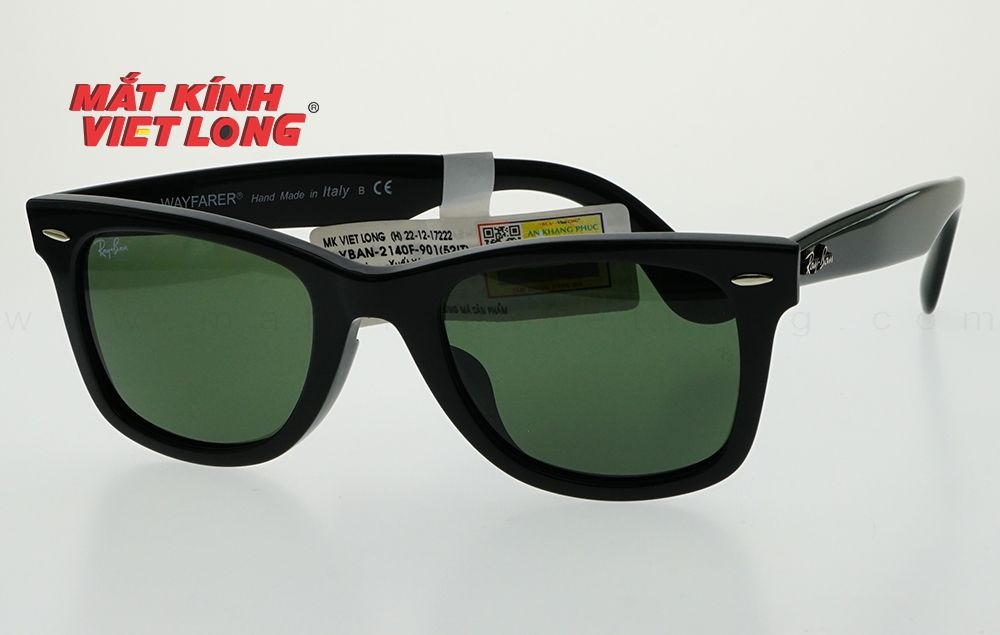 KÍNH MÁT RAYBAN RB2140F-901 52-22 – VIỆT LONG Chăm sóc mắt với