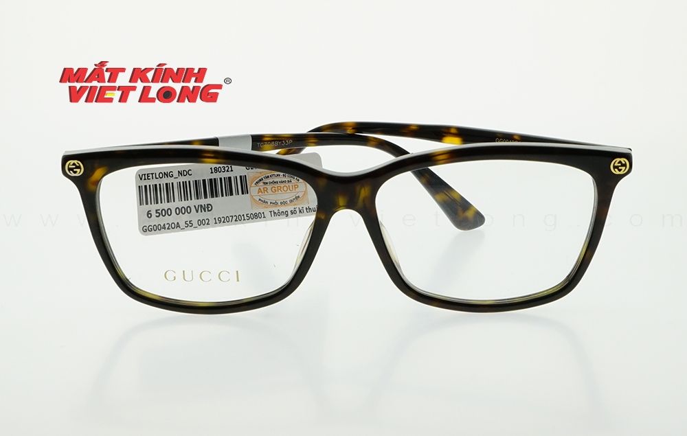  GỌNG KÍNH GUCCI GG0042OA-002 55-13 