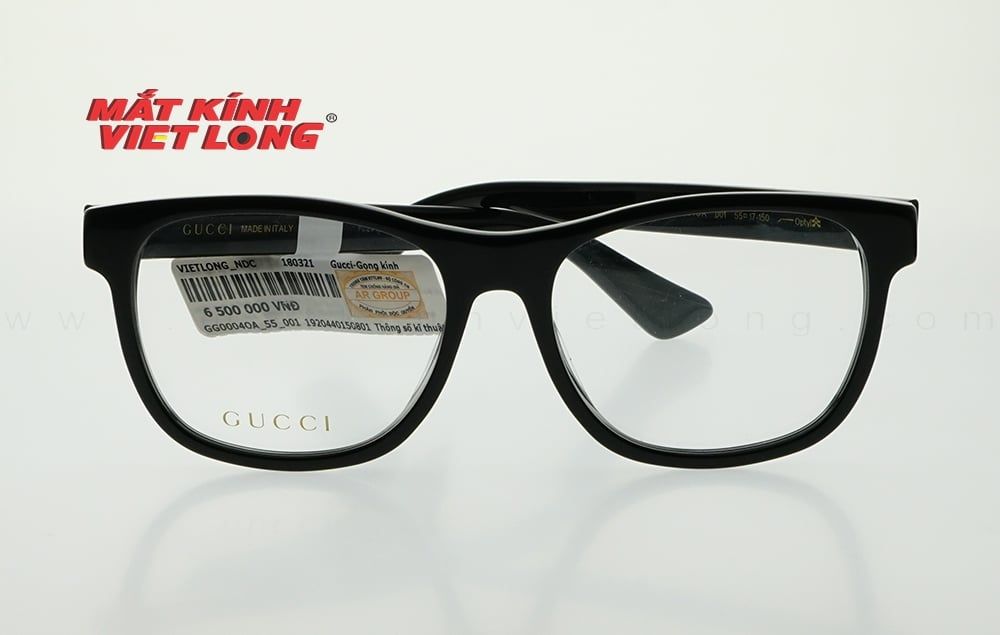  GỌNG KÍNH GUCCI GG0004OA-001 55-17 