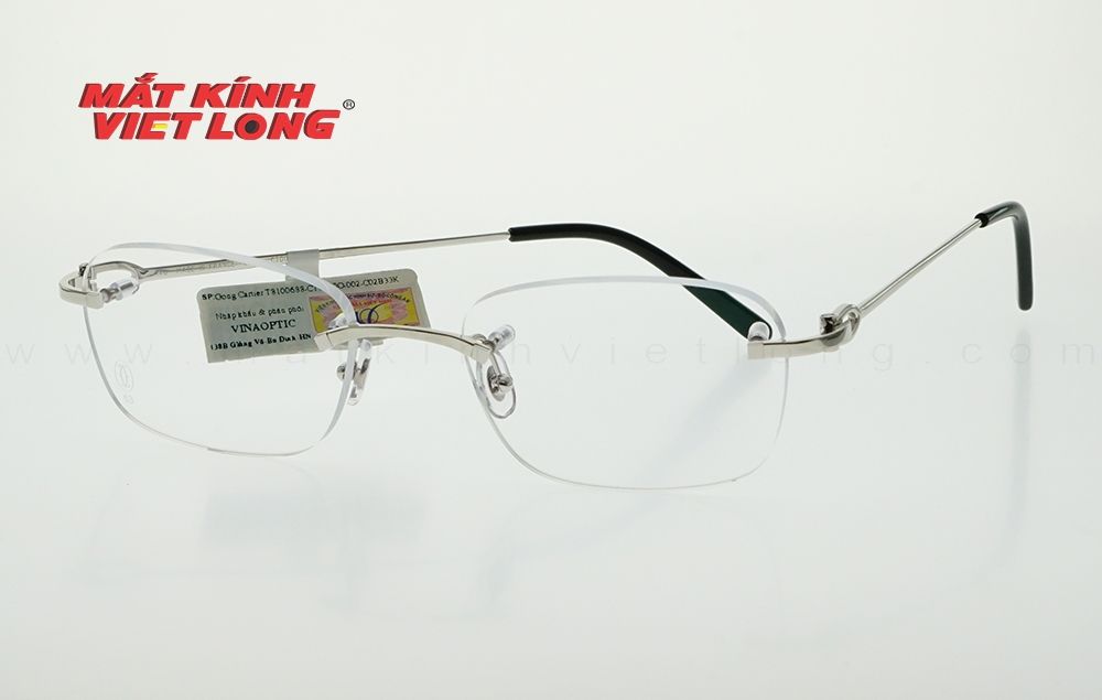  GỌNG KÍNH CARTIER T8100688-CT0050O-002 