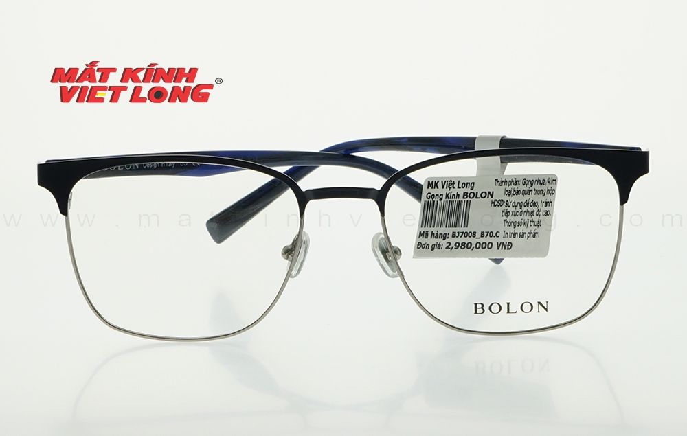  GỌNG KÍNH BOLON BJ7008-B70 54-18 