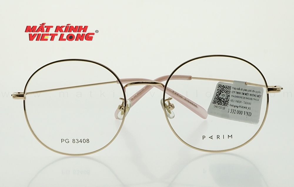  GỌNG KÍNH PARIM PG83408-K2 54-20 