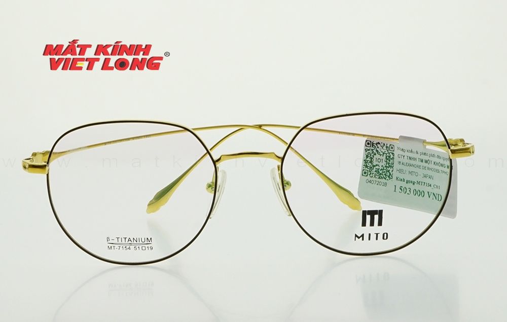  GỌNG KÍNH MITO MT7154-C01 51-19 