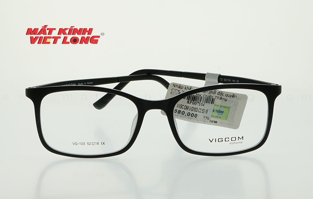  GỌNG KÍNH VIGCOM VG103-C2 52-18 