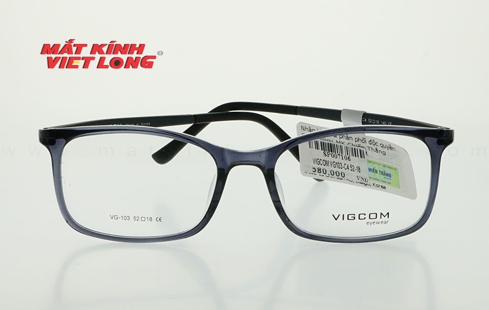  GỌNG KÍNH VIGCOM VG103-C4 52-18 