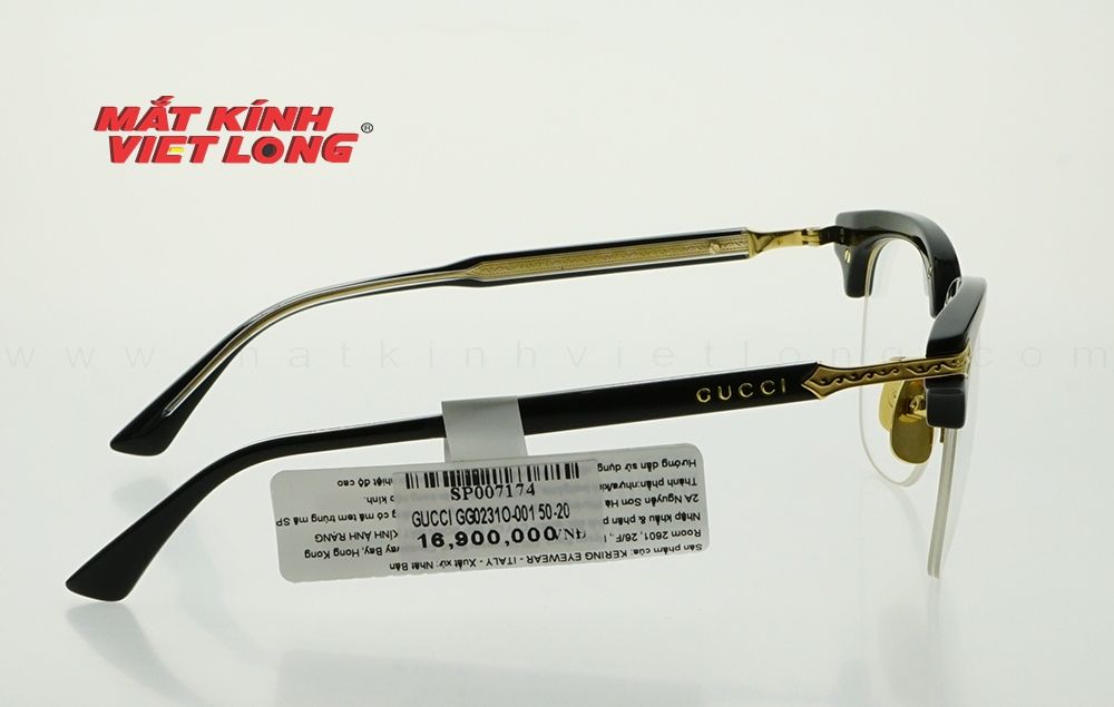  GỌNG KÍNH GUCCI GG0231O-001 50-20 