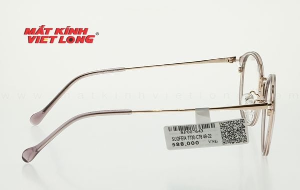  GỌNG KÍNH SUOFEIA 7730-C78 49-22 