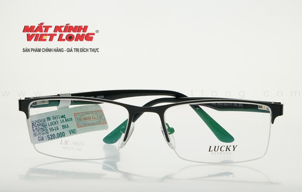  GỌNG KÍNH LUCKY LK6020-BKA 53-17 