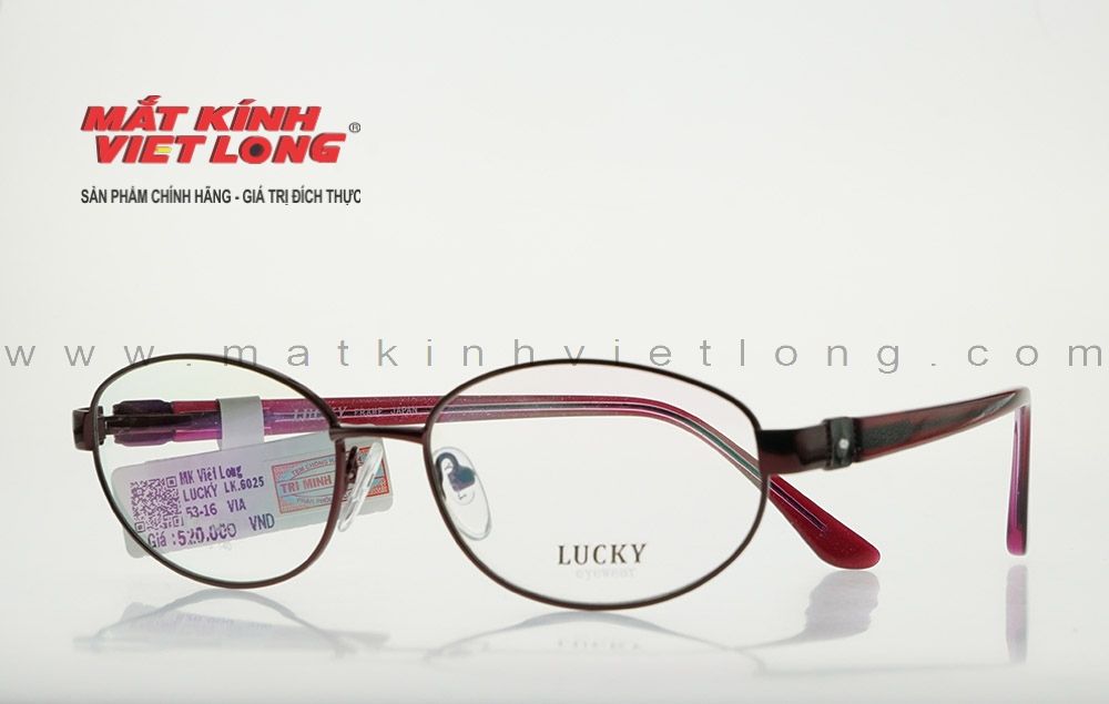  GỌNG KÍNH LUCKY LK6025-VIA 53-16 