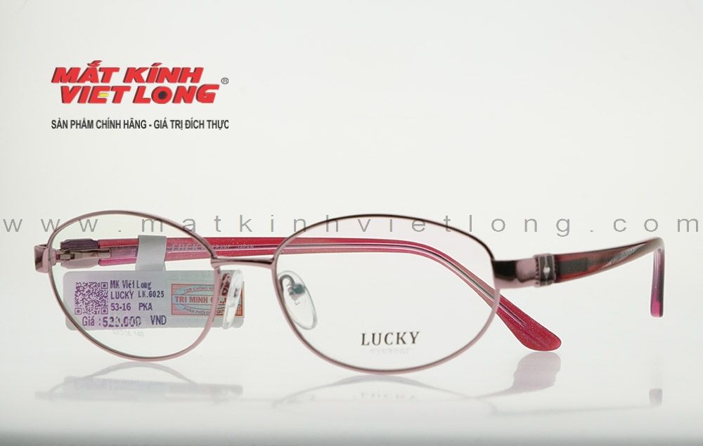  GỌNG KÍNH LUCKY LK6025-PKA 53-16 