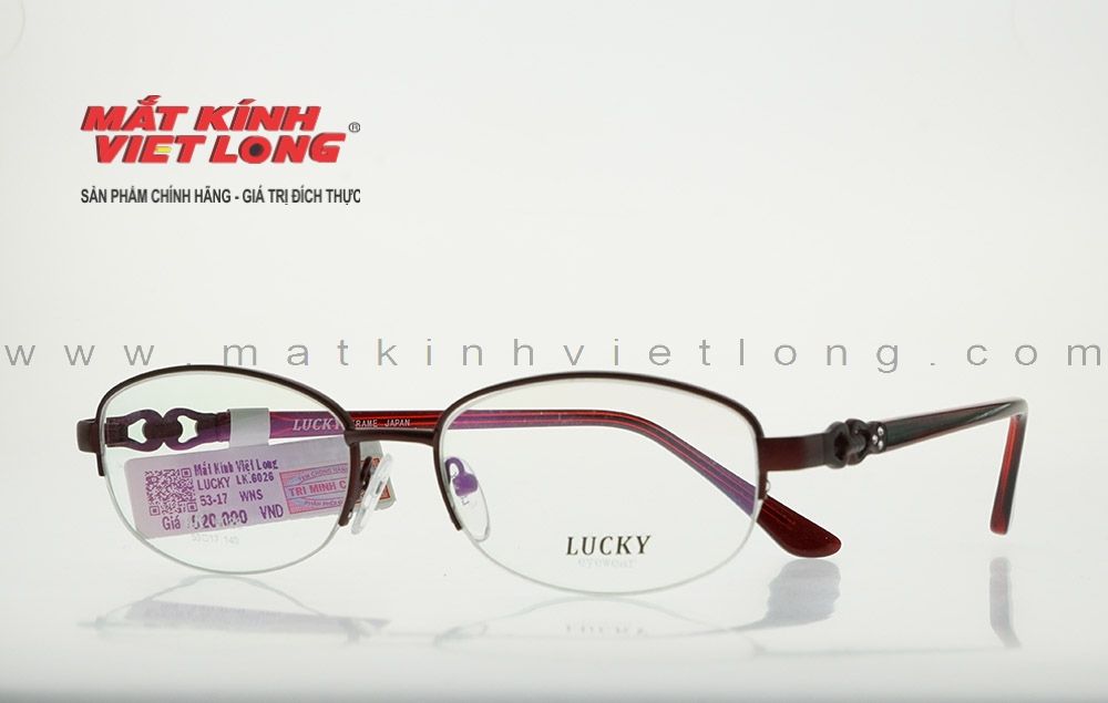  GỌNG KÍNH LUCKY LK6026-WNS 53-17 