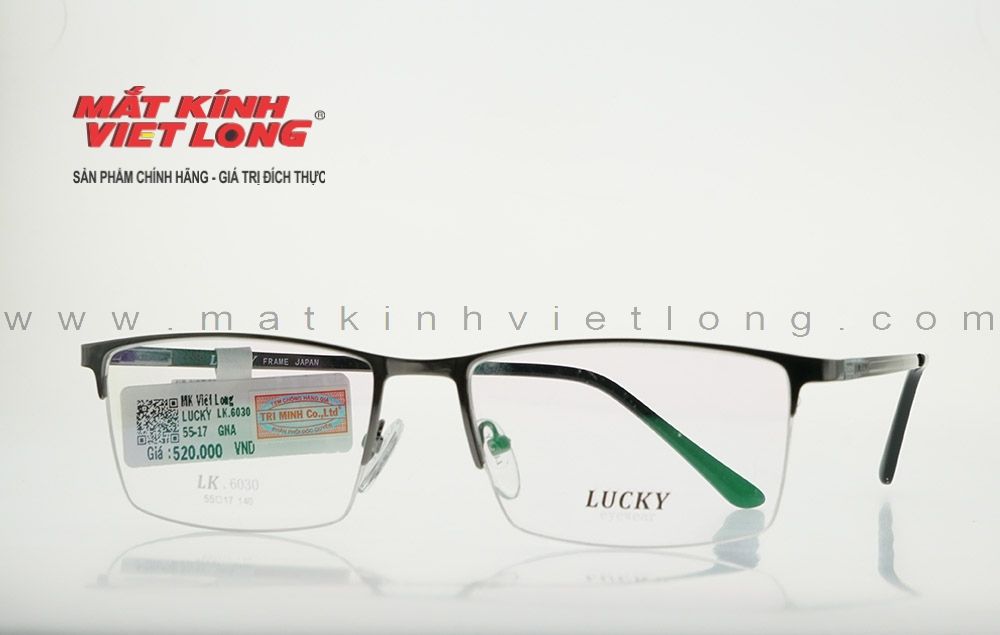  GỌNG KÍNH LUCKY LK6030-GNA 55-17 