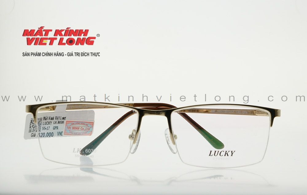  GỌNG KÍNH LUCKY LK6030-GPA 55-17 