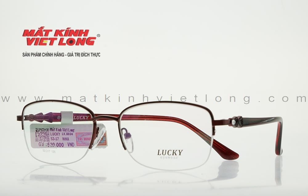  GỌNG KÍNH LUCKY LK6034-WNA 53-17 