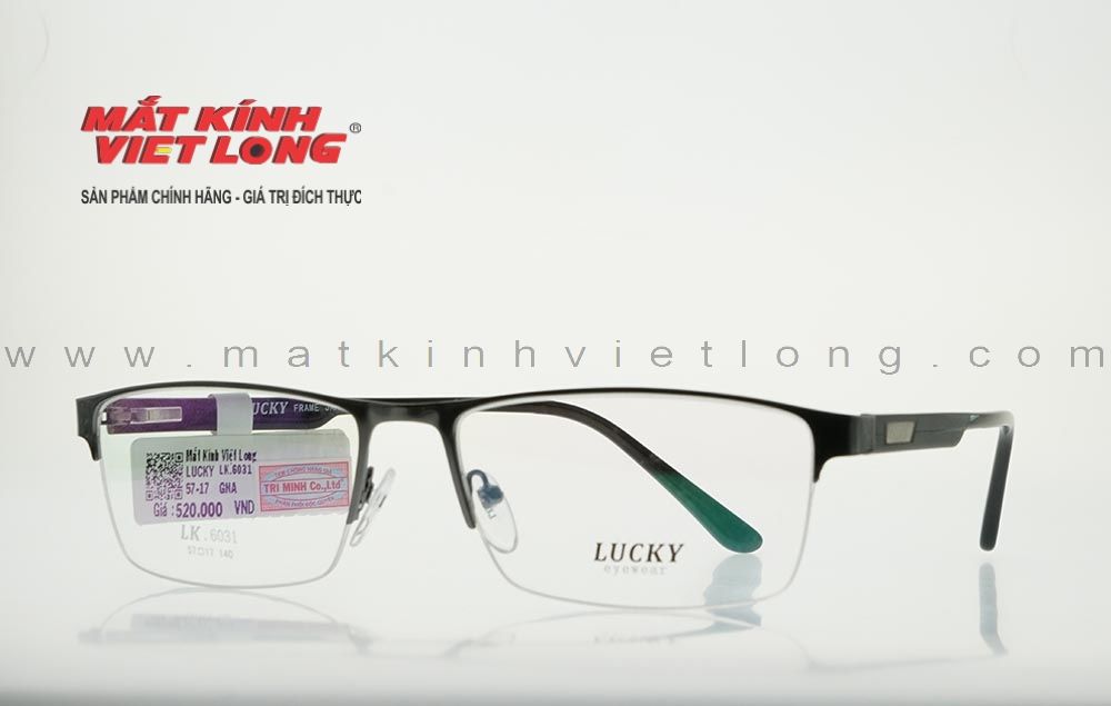  GỌNG KÍNH LUCKY LK6031-GNA 57-17 