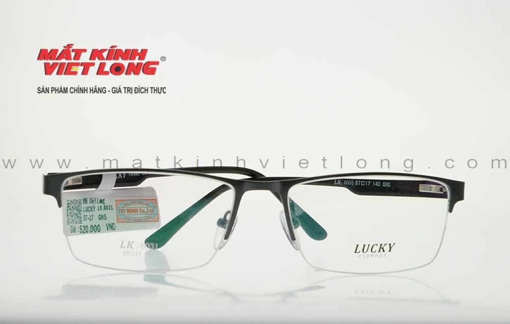  GỌNG KÍNH LUCKY LK6031-GNS 57-17 