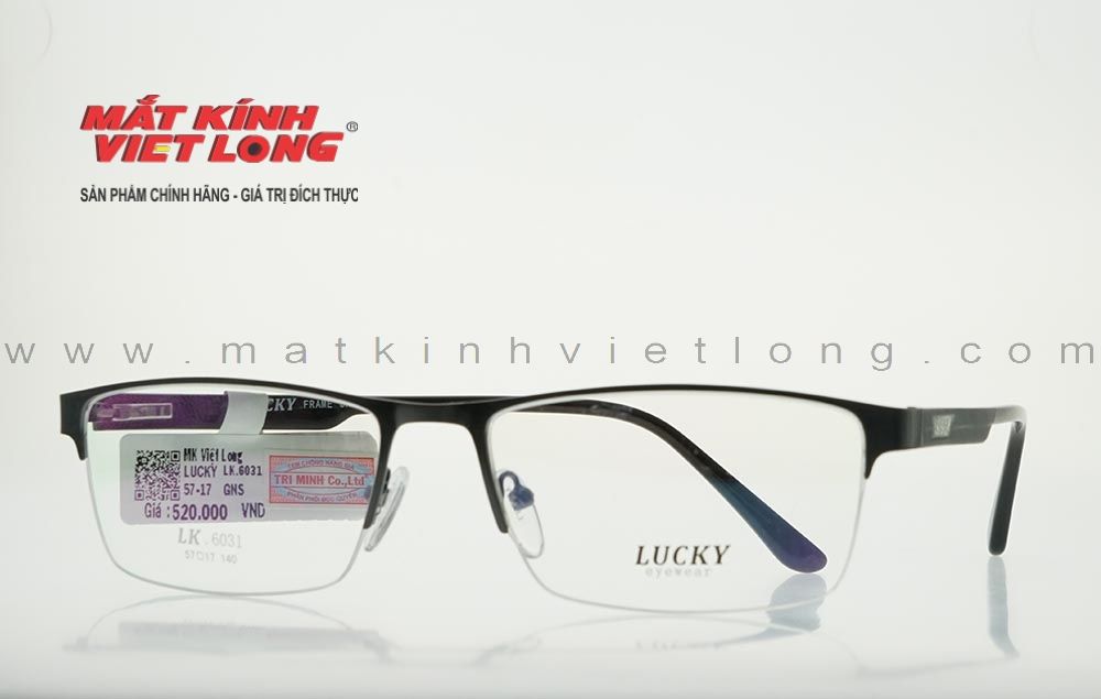  GỌNG KÍNH LUCKY LK6031-GNS 57-17 