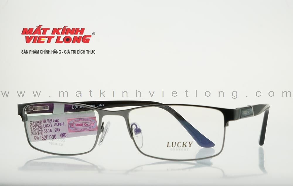  GỌNG KÍNH LUCKY LK6035-GNA 53-16 