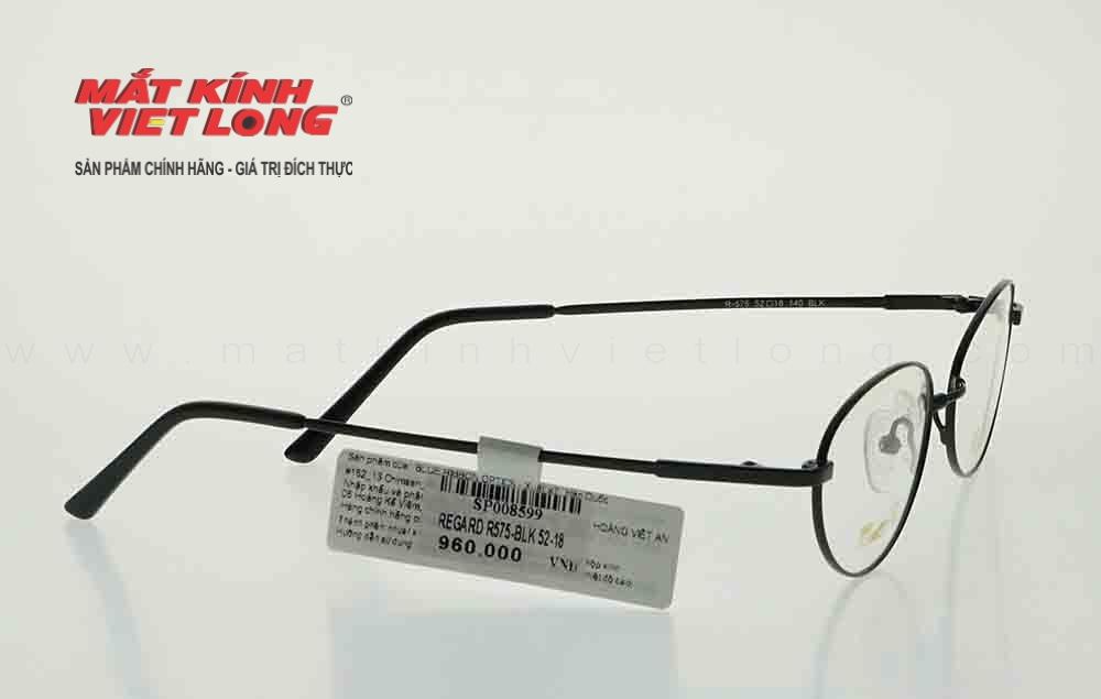  GỌNG KÍNH REGARD R575-BLK 52-18 