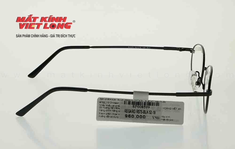  GỌNG KÍNH REGARD R575-BLK 52-18 