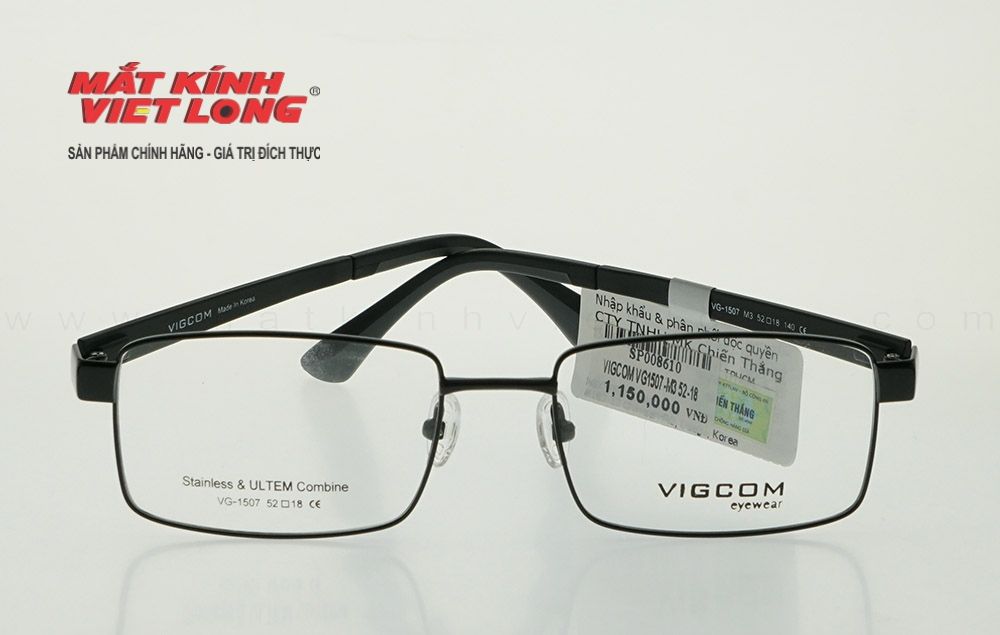  GỌNG KÍNH VIGCOM VG1507-M3 52-18 