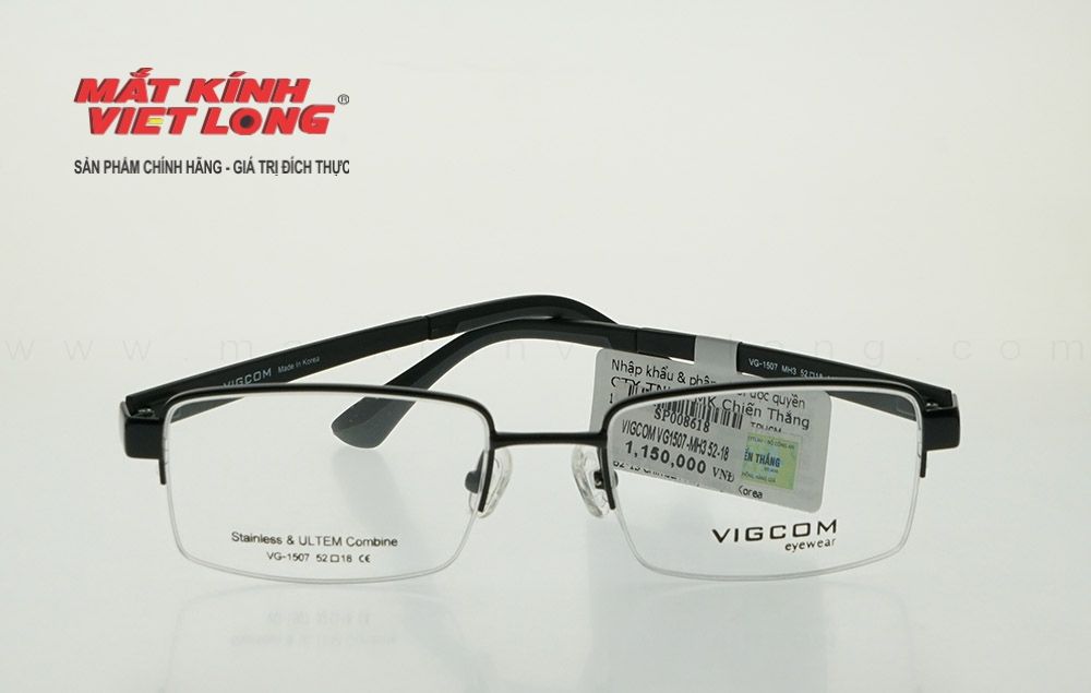  GỌNG KÍNH VIGCOM VG1507-MH3 52-18 