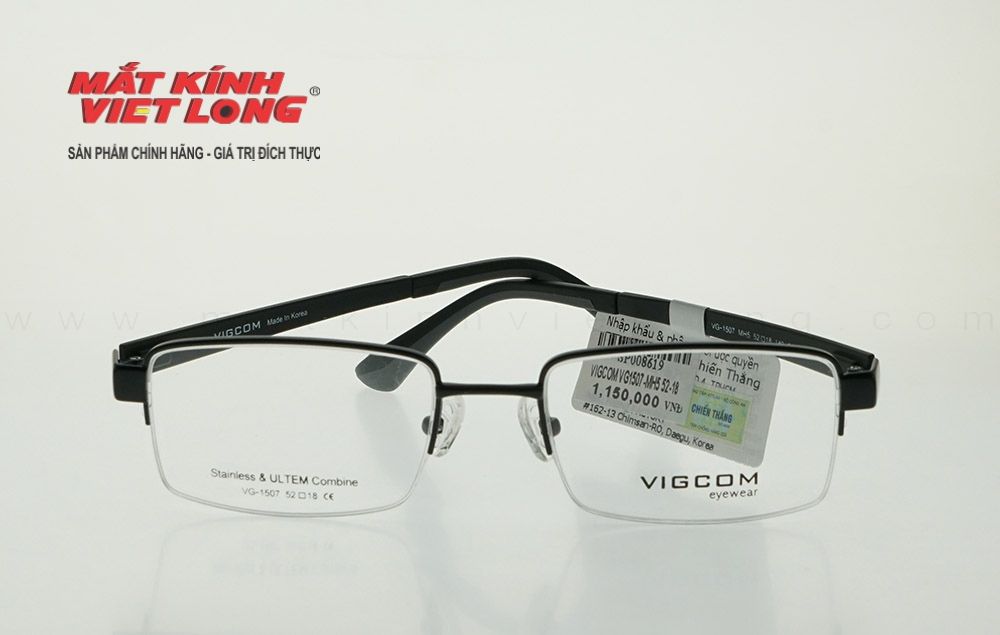  GỌNG KÍNH VIGCOM VG1507-MH5 52-18 