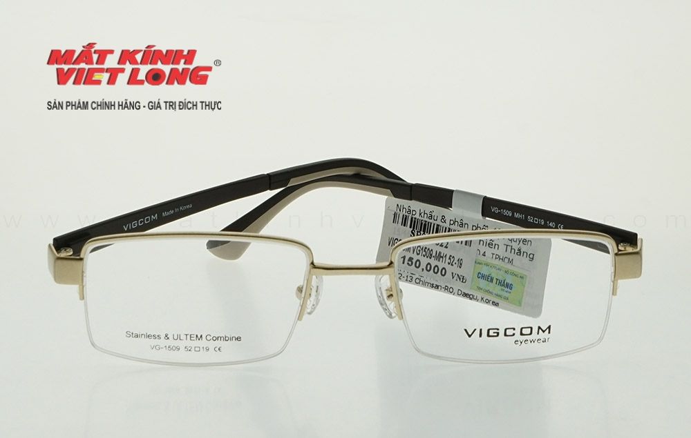  GỌNG KÍNH VIGCOM VG1509-MH1 52-19 