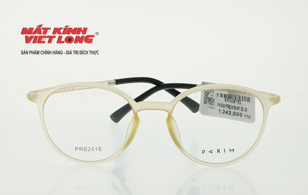  GỌNG KÍNH PARIM PR82418-W1 50-19 