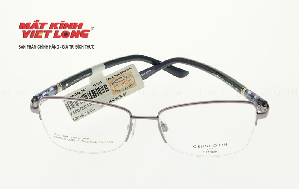  GỌNG KÍNH CELINE CD8140T-C04 53-16 