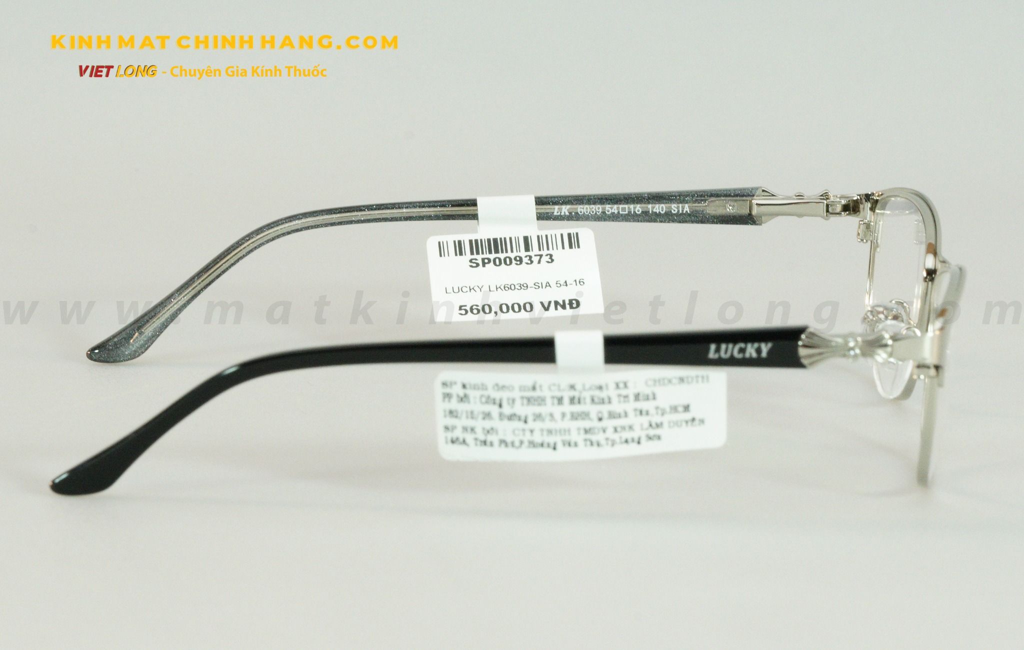  GỌNG KÍNH LUCKY LK6039-SIA 54-16 