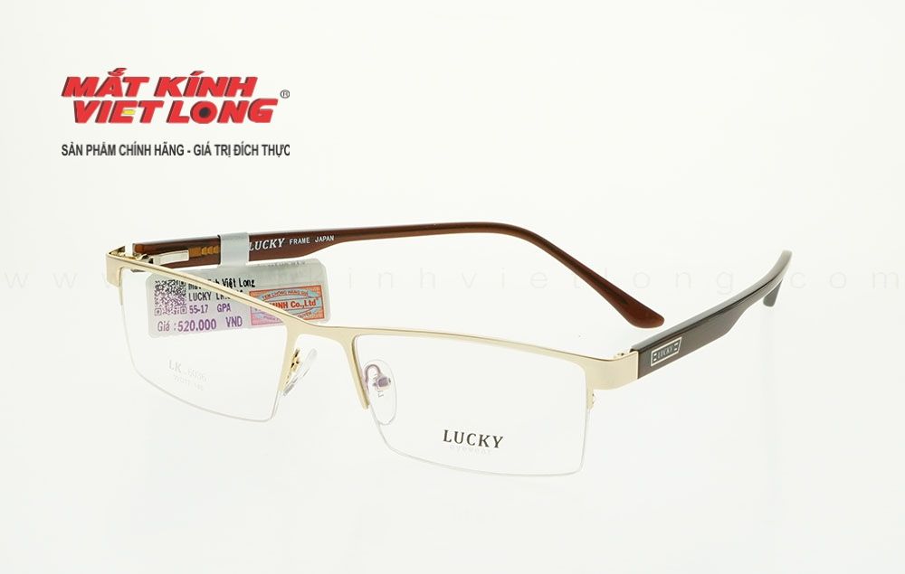  GỌNG KÍNH LUCKY LK6036-GPA 55-17 