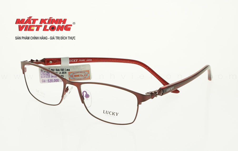  GỌNG KÍNH LUCKY LK6039-WNS 54-16 