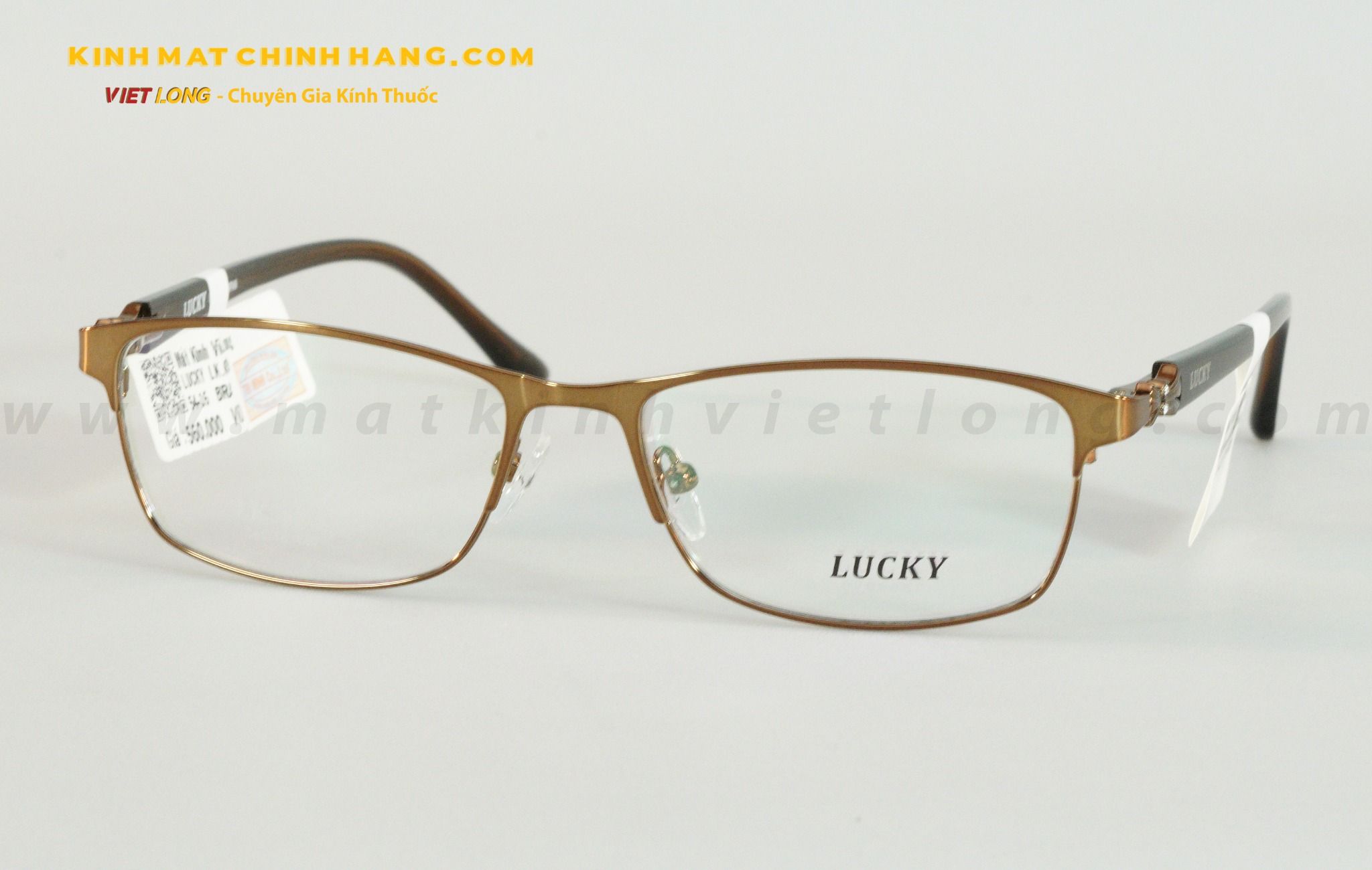  GỌNG KÍNH LUCKY LK6039-BRA 54-16 