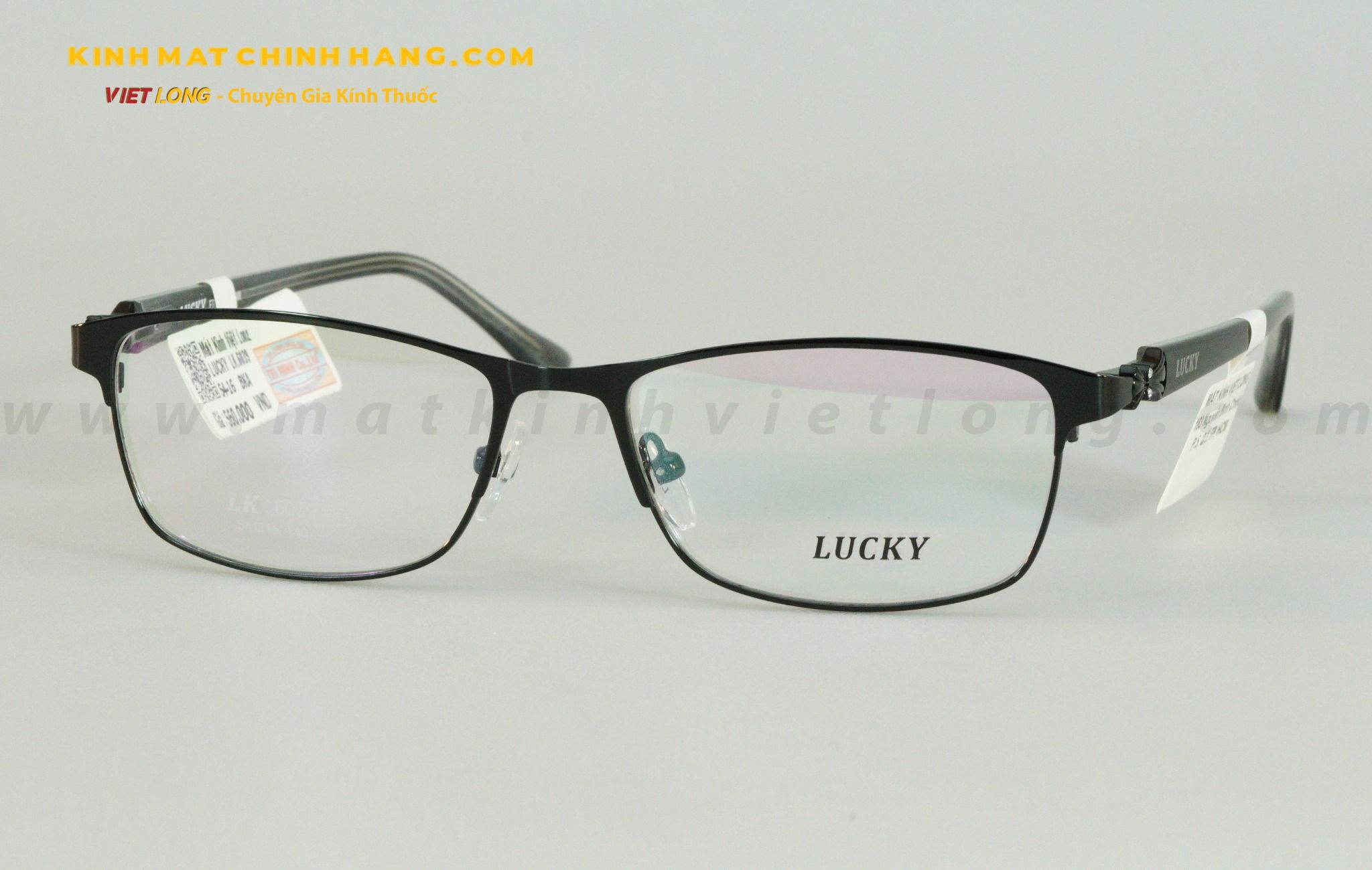  GỌNG KÍNH LUCKY LK6039-BKA 54-16 