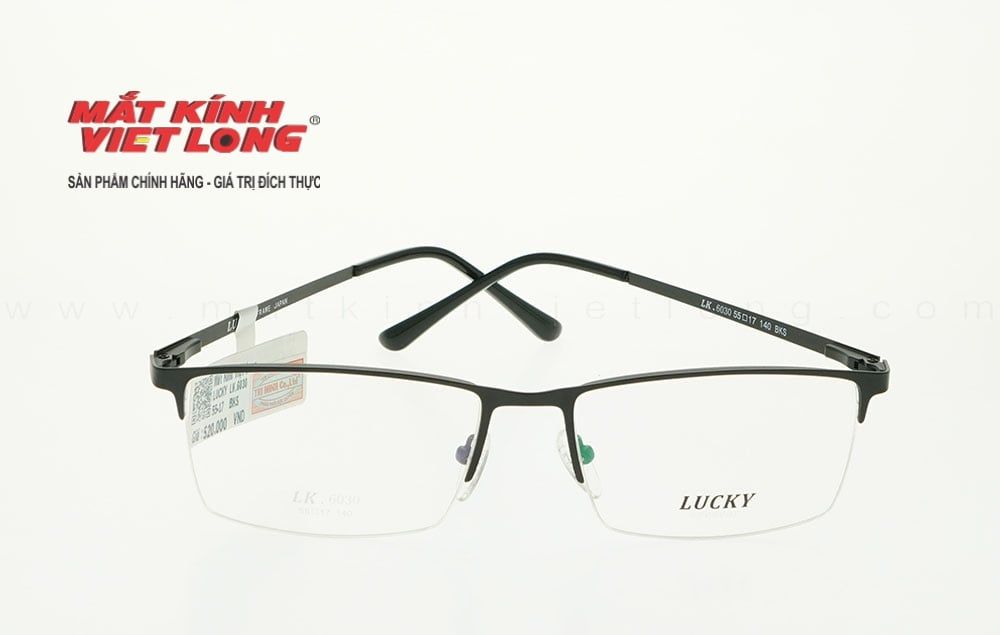  GỌNG KÍNH LUCKY LK6030-BKS 55-17 