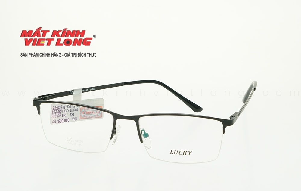  GỌNG KÍNH LUCKY LK6030-BKS 55-17 