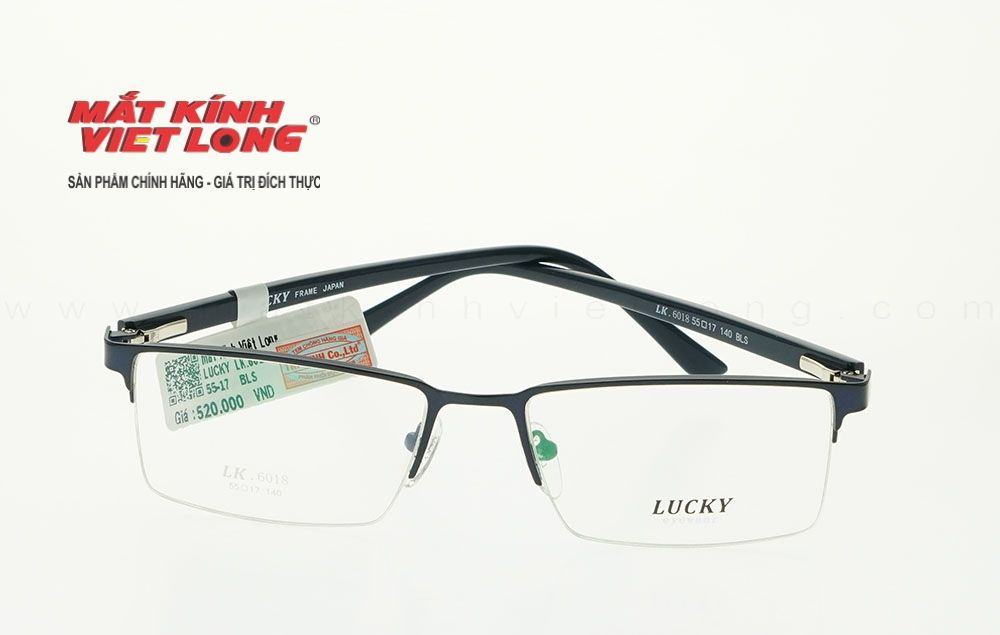  GỌNG KÍNH LUCKY LK6018- BLS 55-17 