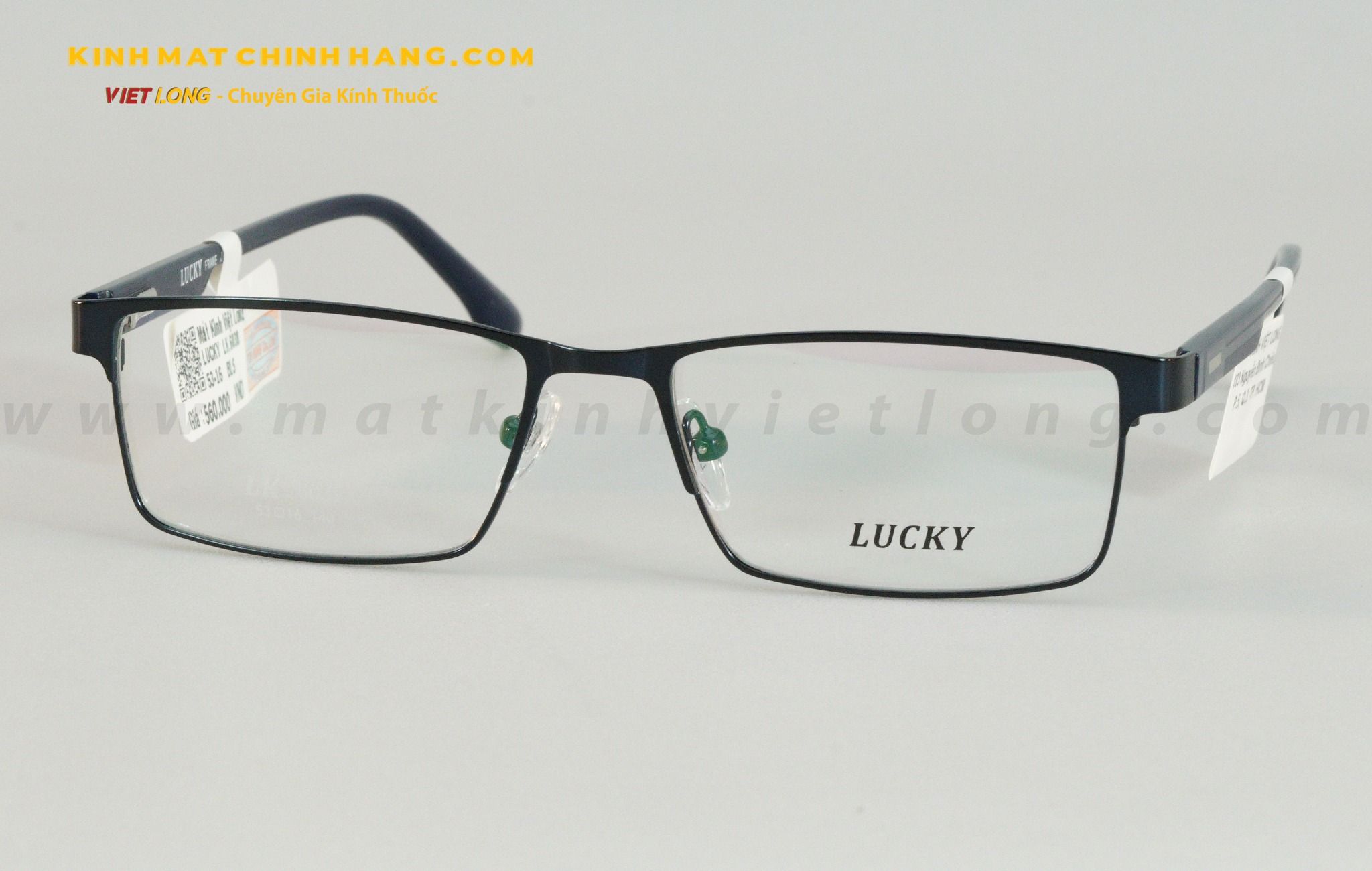  GỌNG KÍNH LUCKY LK6038-BLS 53-16 